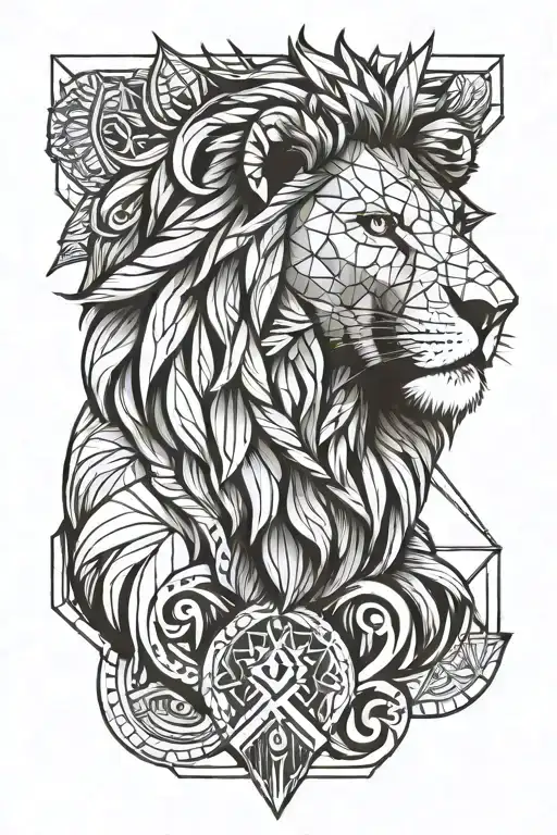 Lion With Date