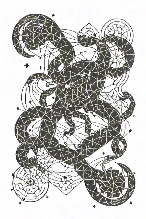 Scorpian And Aquarius Constellation