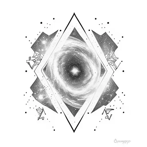 Person In Galaxy Mindfuck