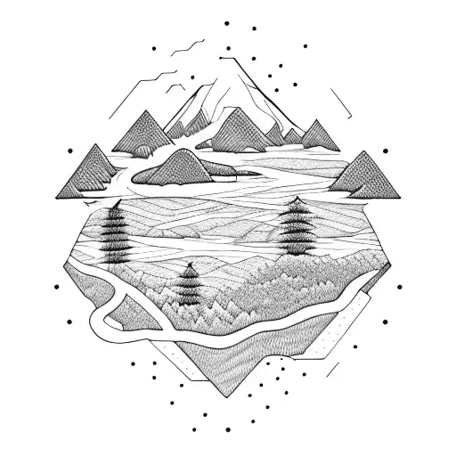 Car Lost Road Mountain