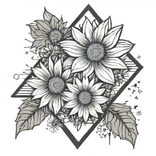 Stars Pyramid Daisy Bouquet