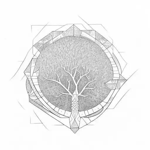 Growth Through Time And Effort Represented With A Tree