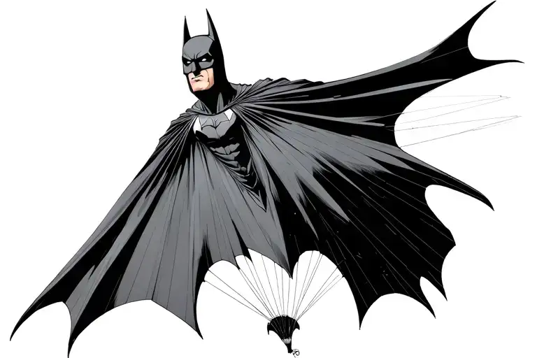 Military Parachuting Patent And Batman Batman Batman