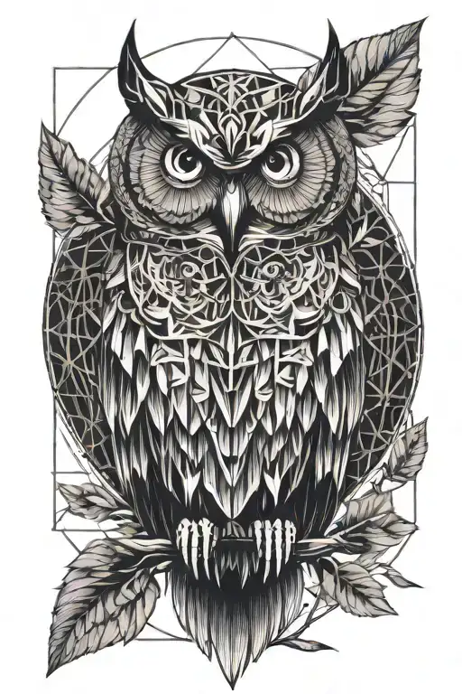Golden Ratio Owl