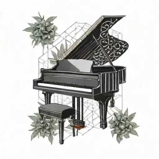 Piano And Olive Tree