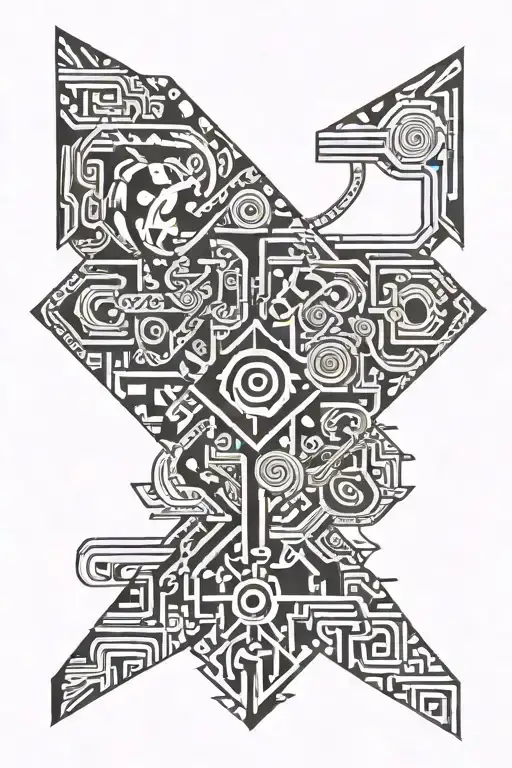 Mayan Band Pattern
