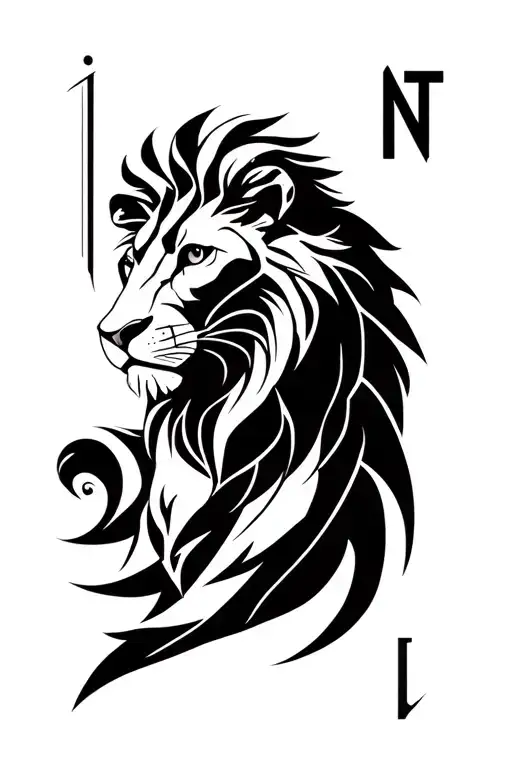 Lion And Initial Nlyt
