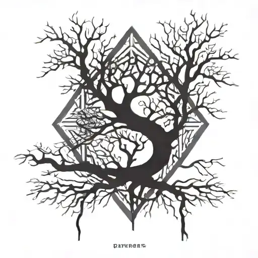 Family Tree Branches Representing Each Other