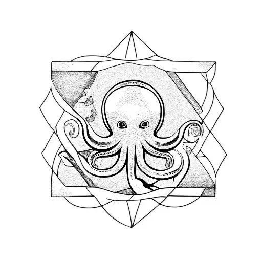 Octopus With Triangle