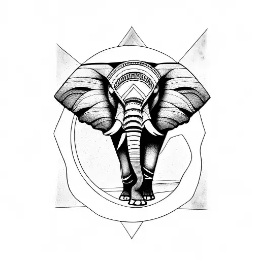 Psychadelic Elephant God
