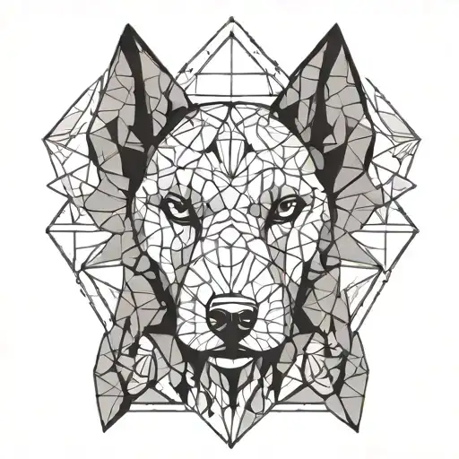 Black Dog With Scissors