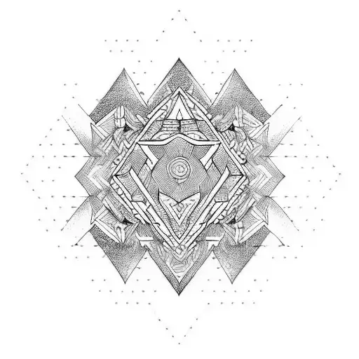 Norse Inspired Geometric Pattern