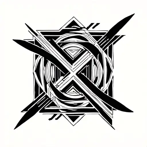 Script Font Surrounded