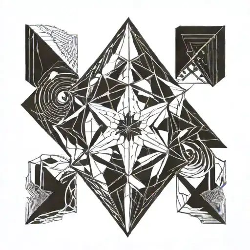 Blackout Tattoo Depicting