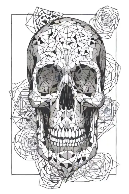 Full Skeleton Made Of Liquid