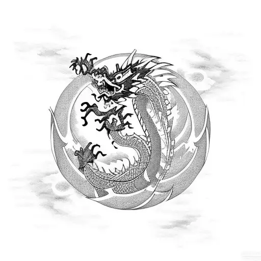 Chinese Dragon Modern