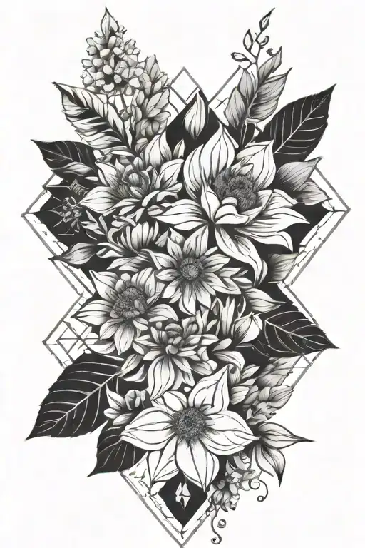 Birth Flower Bouquet