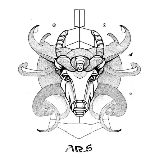 Aries With Mechanical Elements