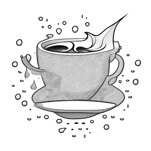 Cup Overflowing With Water