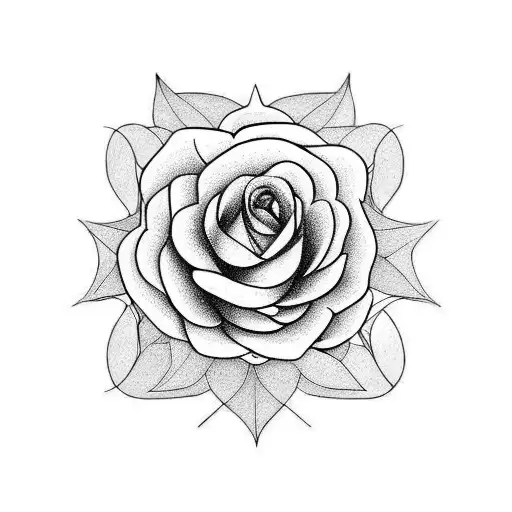 Floral Design To Cover Ribs And Hip On Female