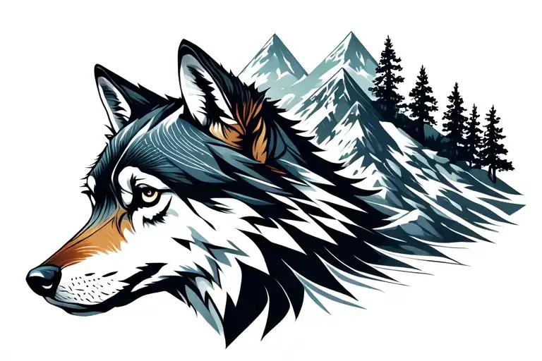 Nature Wolf Mountain