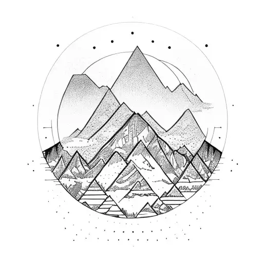 Forest Reflecting Mountains