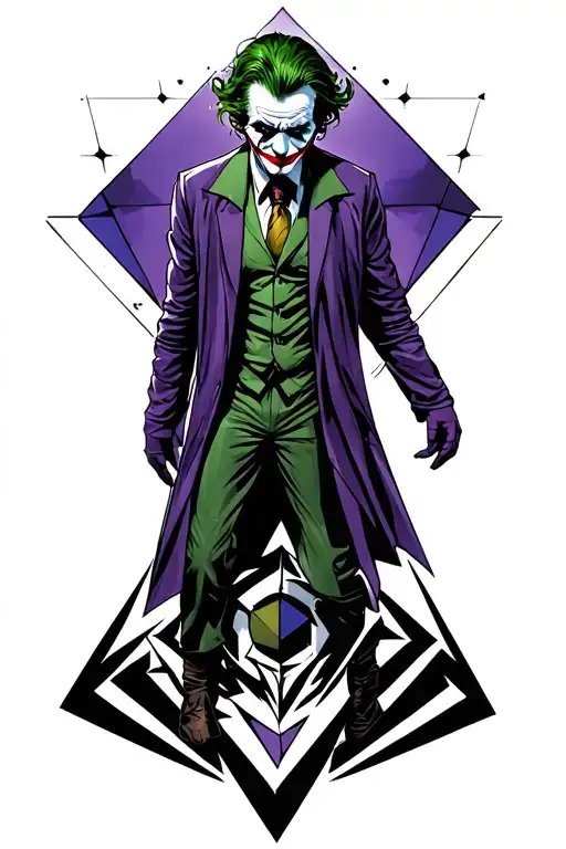 Joker Engaged In An Epic
