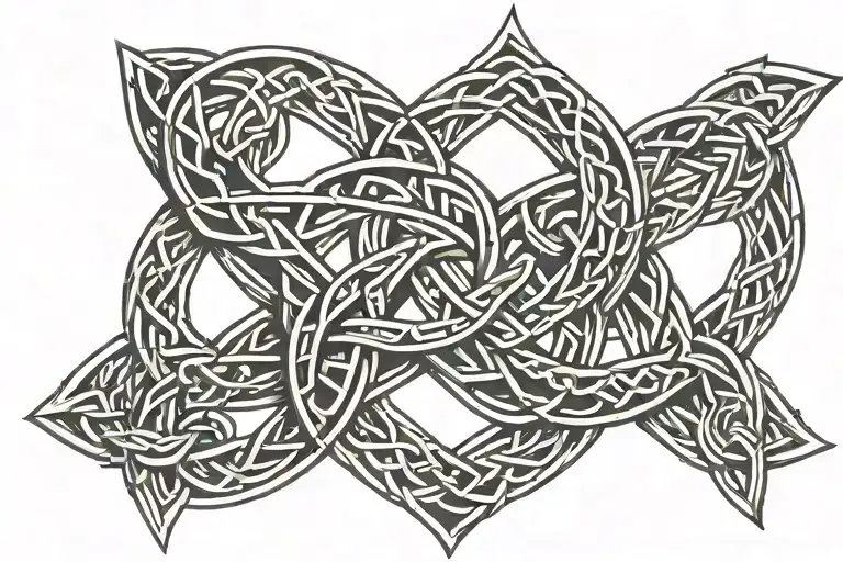 A Tangled Celtic Knot