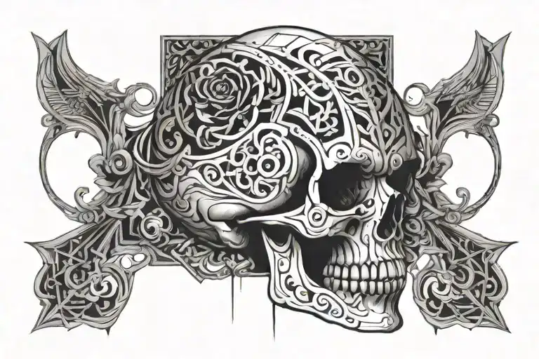 Skull Adorned