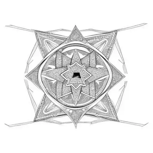 Double Bracelet With Eight Angles Stars