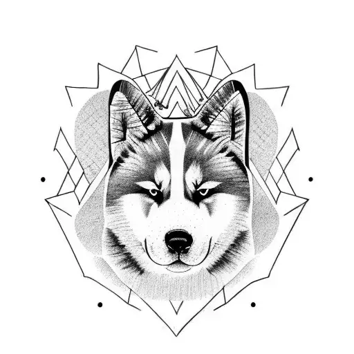 American Akita Nature