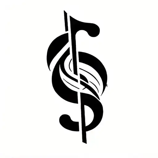 Money And Gym And Music Notes