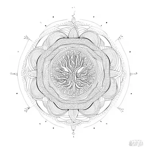Tree Mandala Forme