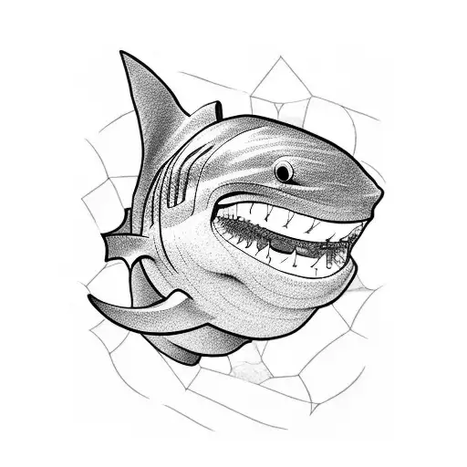 A Single Shark Tooth