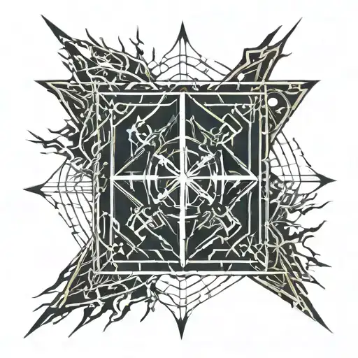 Roman Numerals Mmvi Surrounded By Lightning