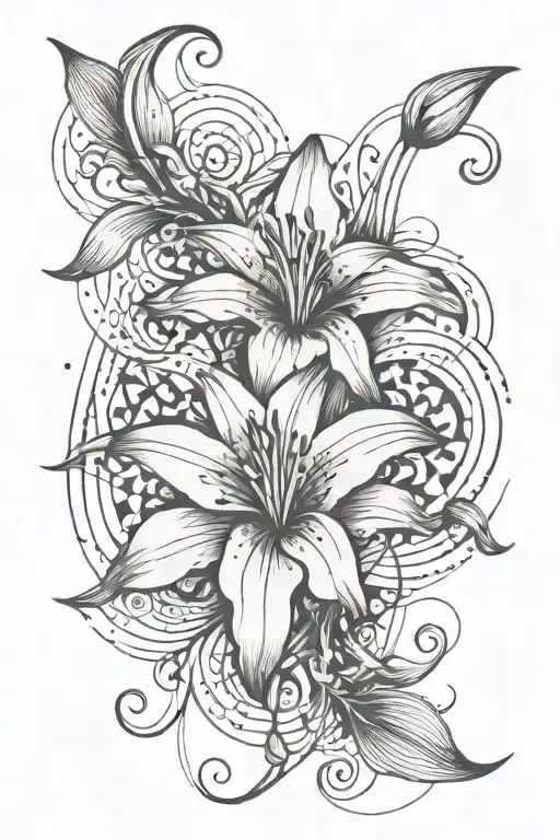 Lily With Semicolon Inside