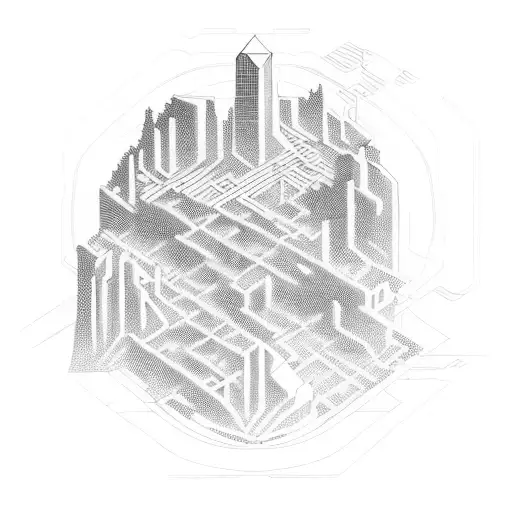 Cyberpunk 80'S Landscape