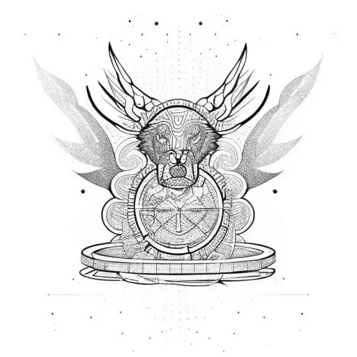 Freedom And Golden Chest