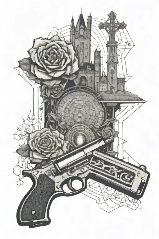 Stephen King Dark Tower The Overlook Hotel Feild Of Roses Gunslinger All Standing Inside A Keyhole
