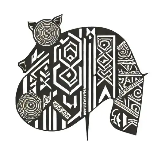 African Tribal Inspired