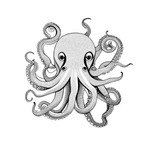 Octopus Fine Like Grabbing Ship