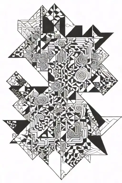 Psychedelic Patterns Intertwined