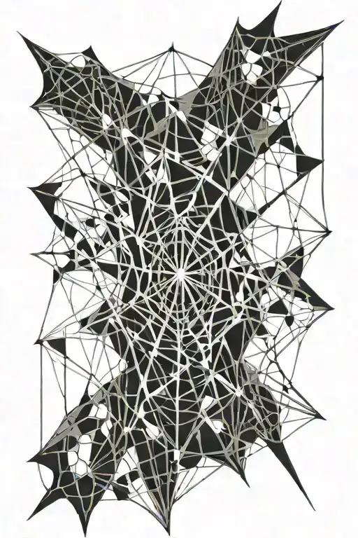 Spider Web Intertwined