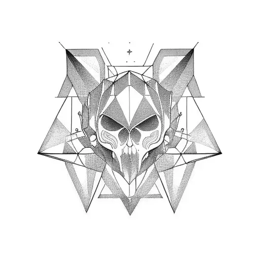 Gothic Minimalistic Geometric