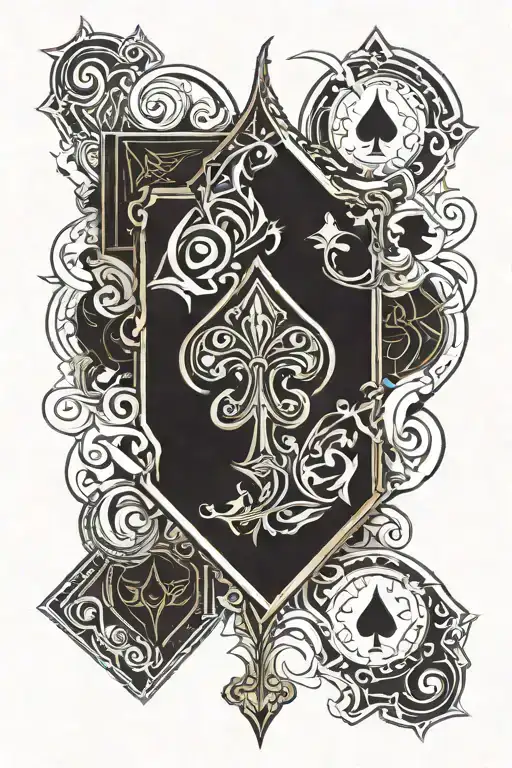 Ace Of Spades Card