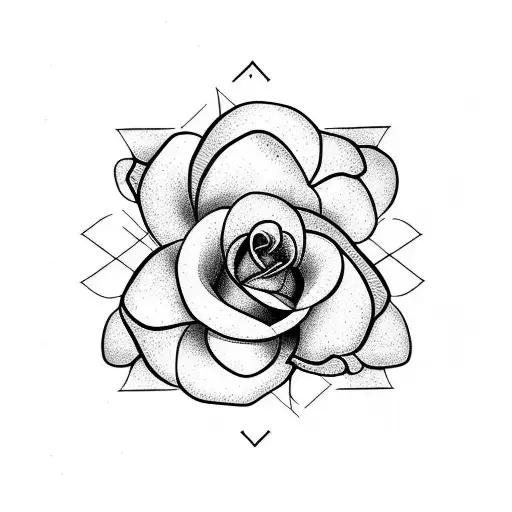 Vine With Rose Pedels