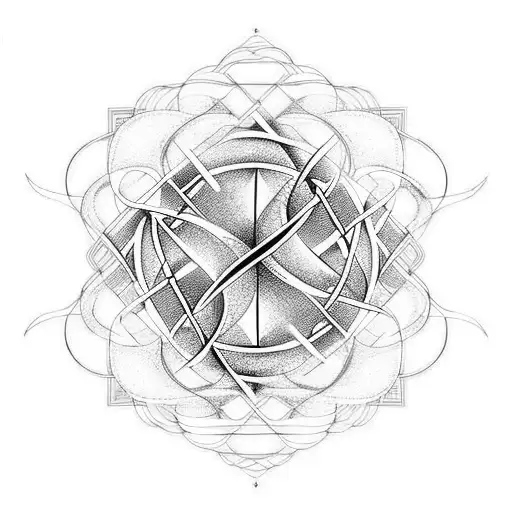 A Stylized Musical Note Intertwined With A Dna Double Helix