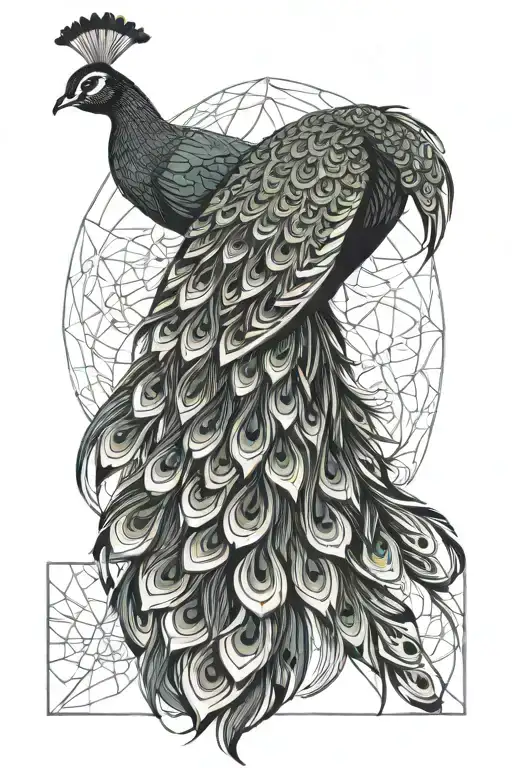 Back Of Peacock