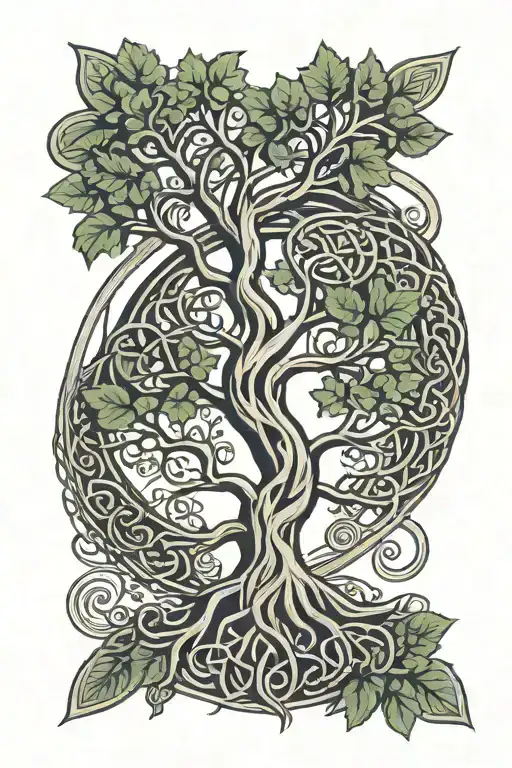 Celtic Tree Of Life