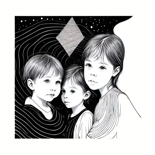 6 Children 1 Girl 5 Boys